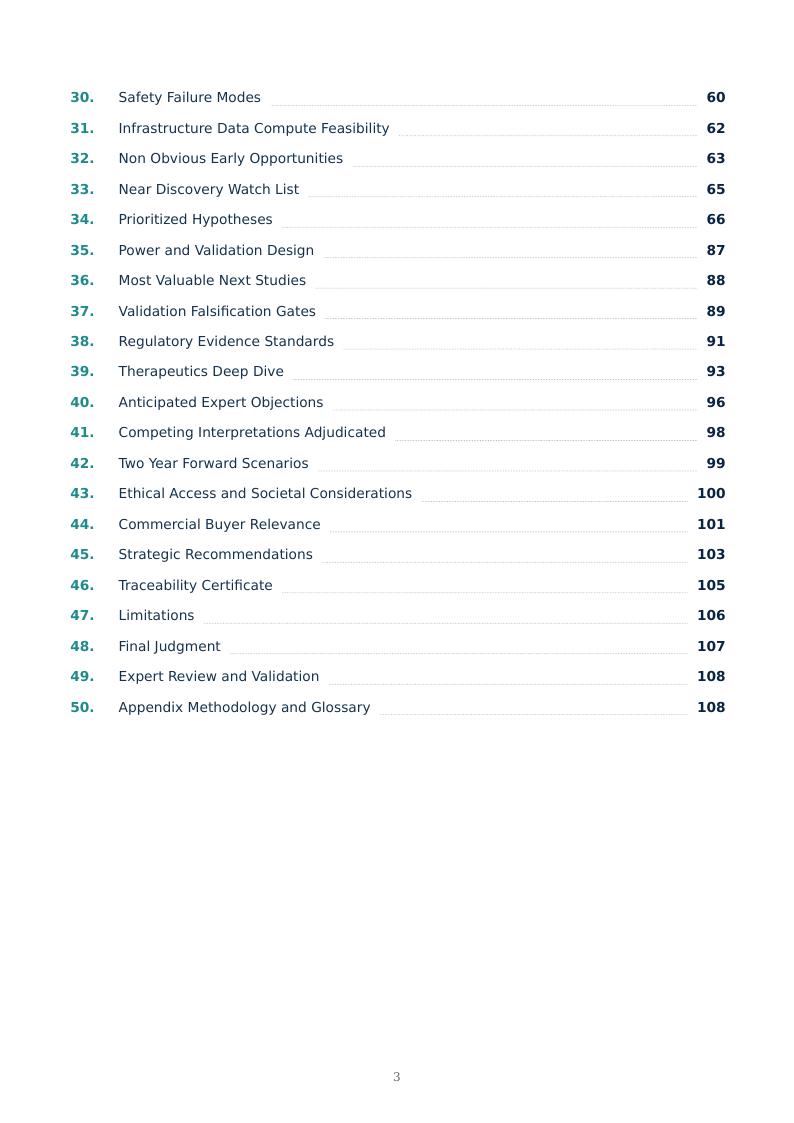 AI Biology Drug Discovery research report preview page 3
