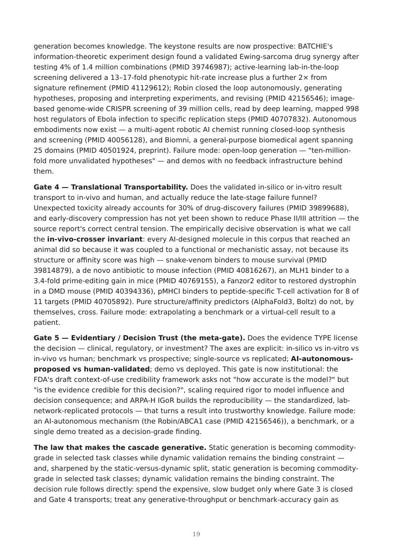 AI Biology Drug Discovery research report preview page 19