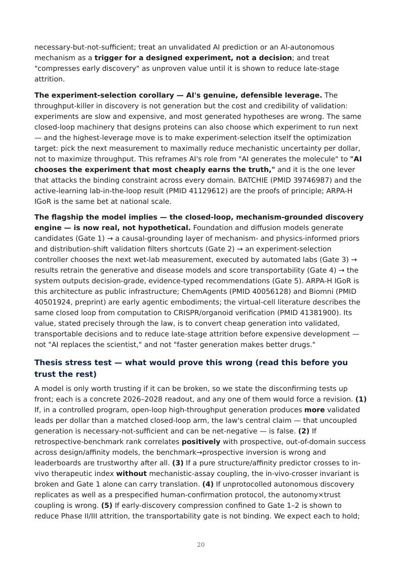 AI Biology Drug Discovery research report preview page 20