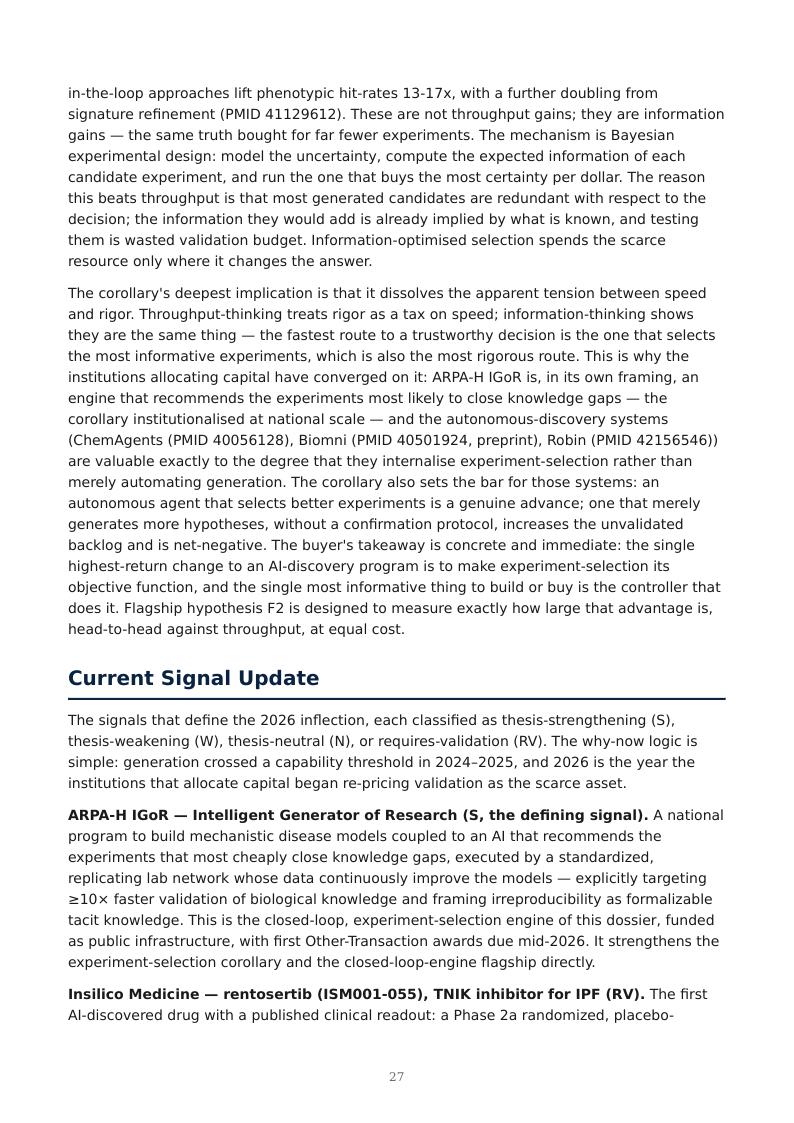 AI Biology Drug Discovery research report preview page 27