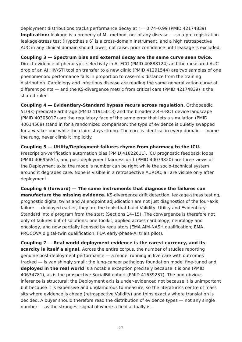 AI Clinical Validation & Digital Biomarkers research report preview page 27