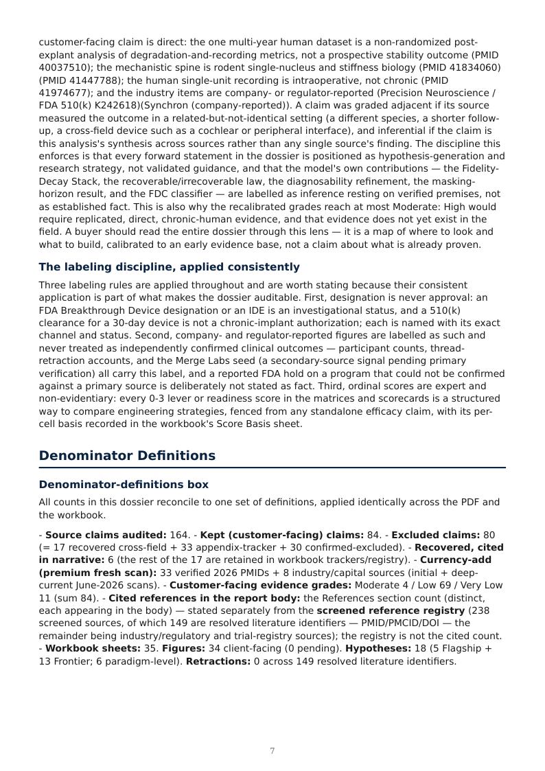 BCI / BSI Long-Term Stability research report preview page 7