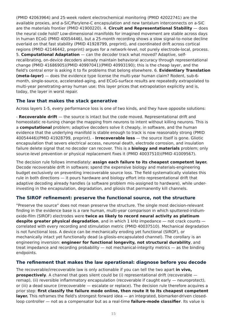 BCI / BSI Long-Term Stability research report preview page 15