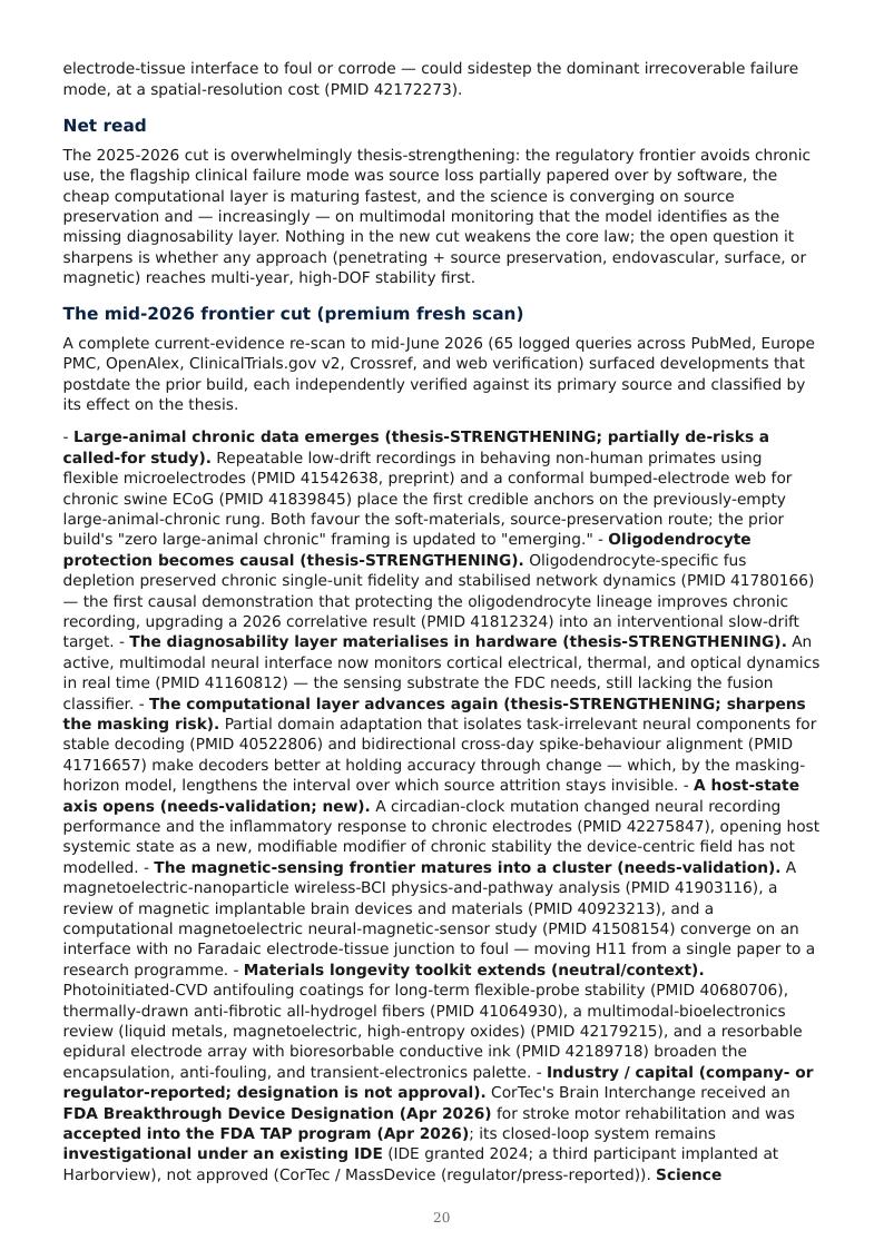 BCI / BSI Long-Term Stability research report preview page 20