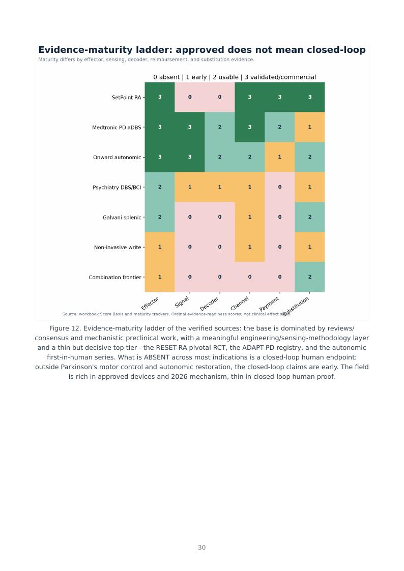 Bioelectronic Neuro-Immune Closed Loop research report preview page 30