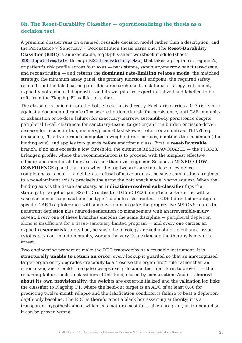 Cell Therapy for Autoimmune Disease research report preview page 25