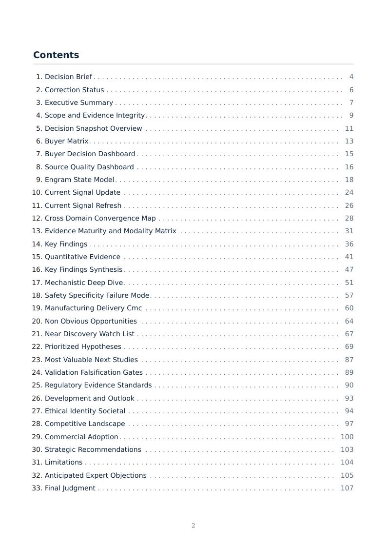 Engineering Memory research report preview page 2