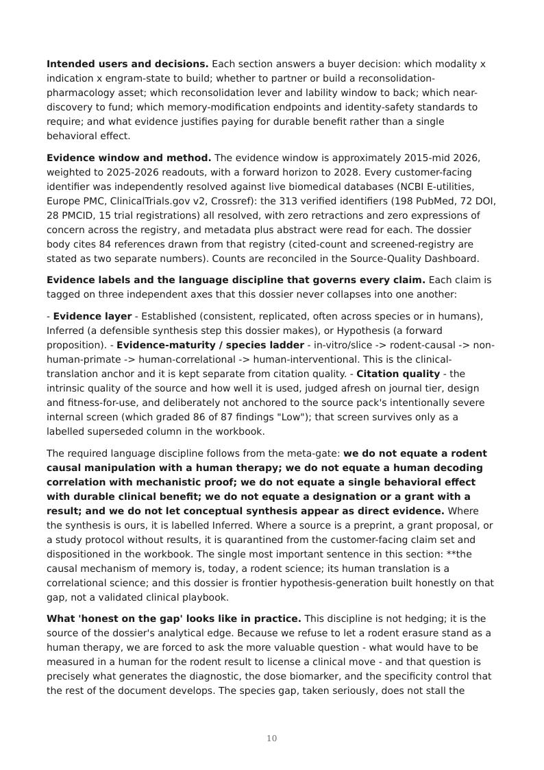 Engineering Memory research report preview page 10