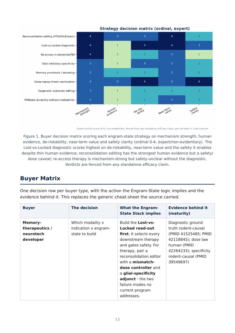 Engineering Memory research report preview page 13