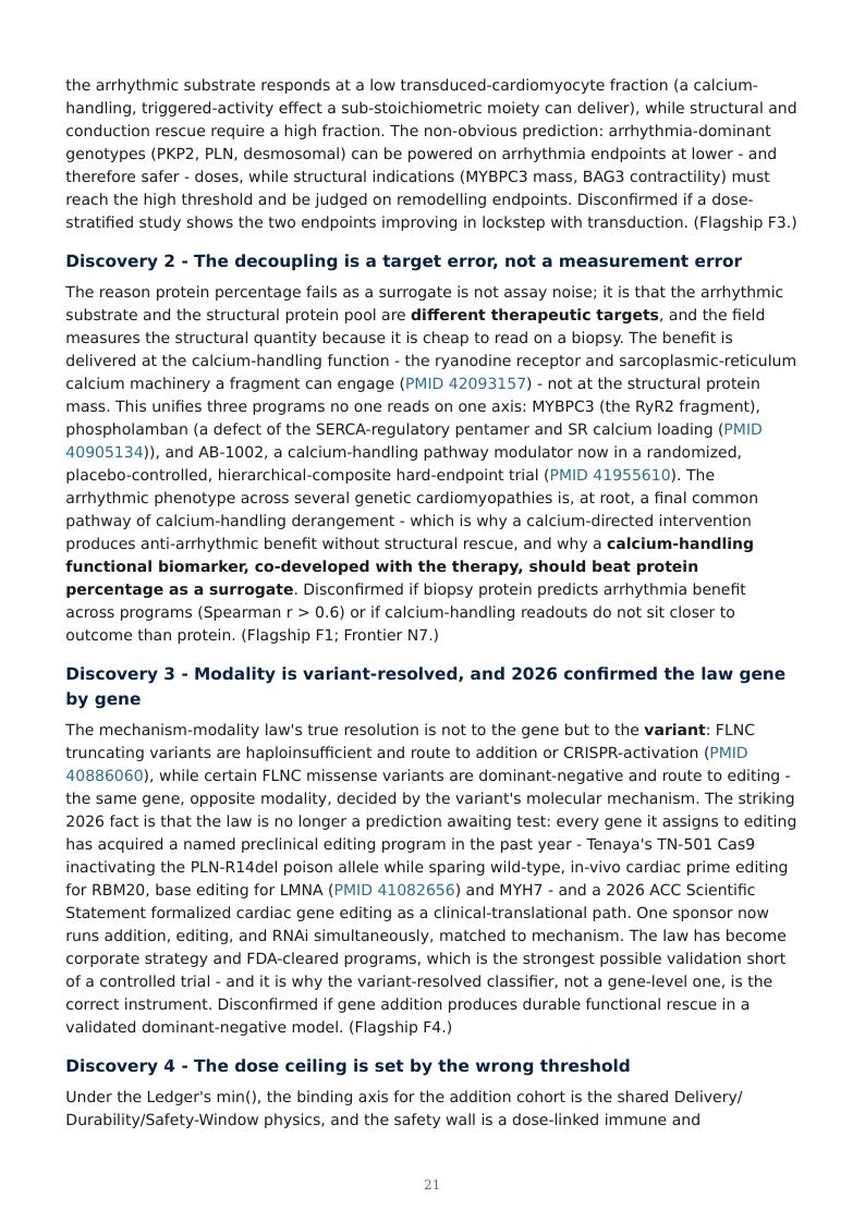 Genetic Cardiomyopathy Precision Therapies research report preview page 21