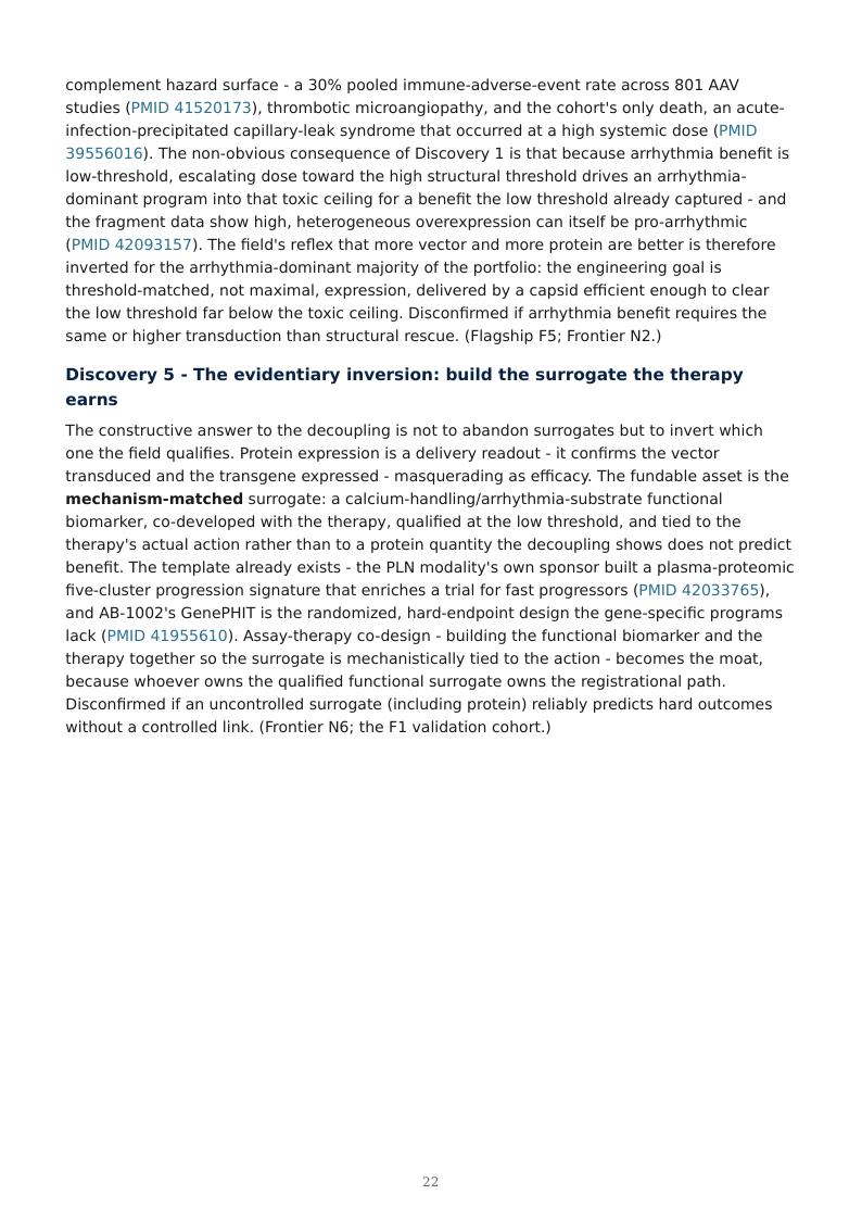 Genetic Cardiomyopathy Precision Therapies research report preview page 22