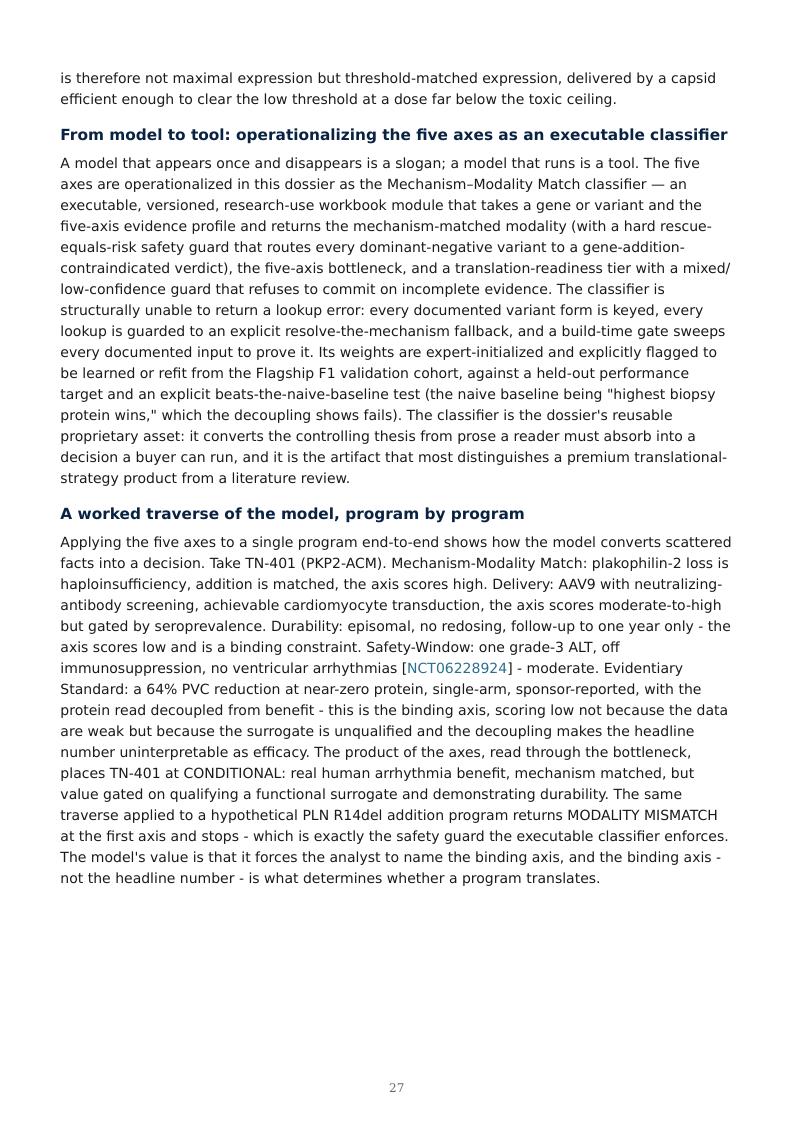 Genetic Cardiomyopathy Precision Therapies research report preview page 27