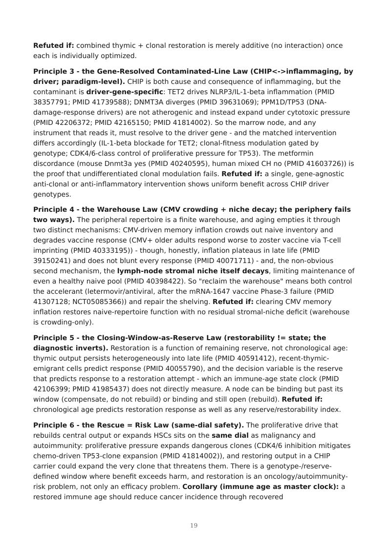 Immune Aging Supply Chain research report preview page 19