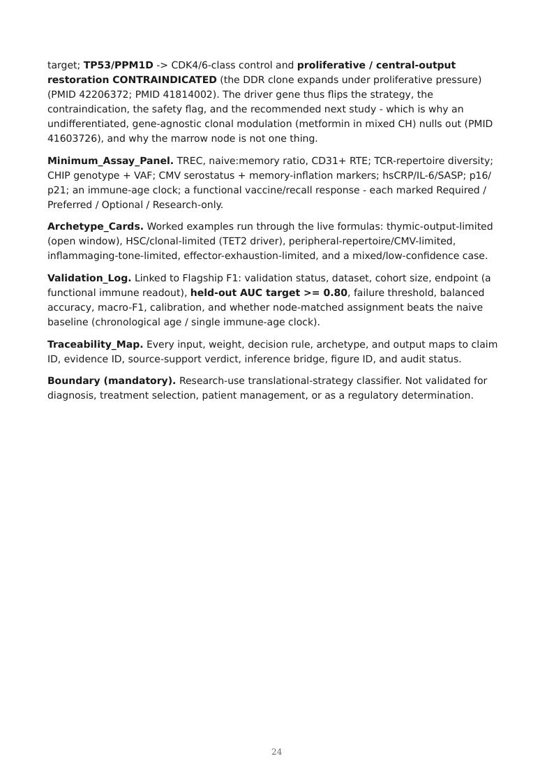 Immune Aging Supply Chain research report preview page 24