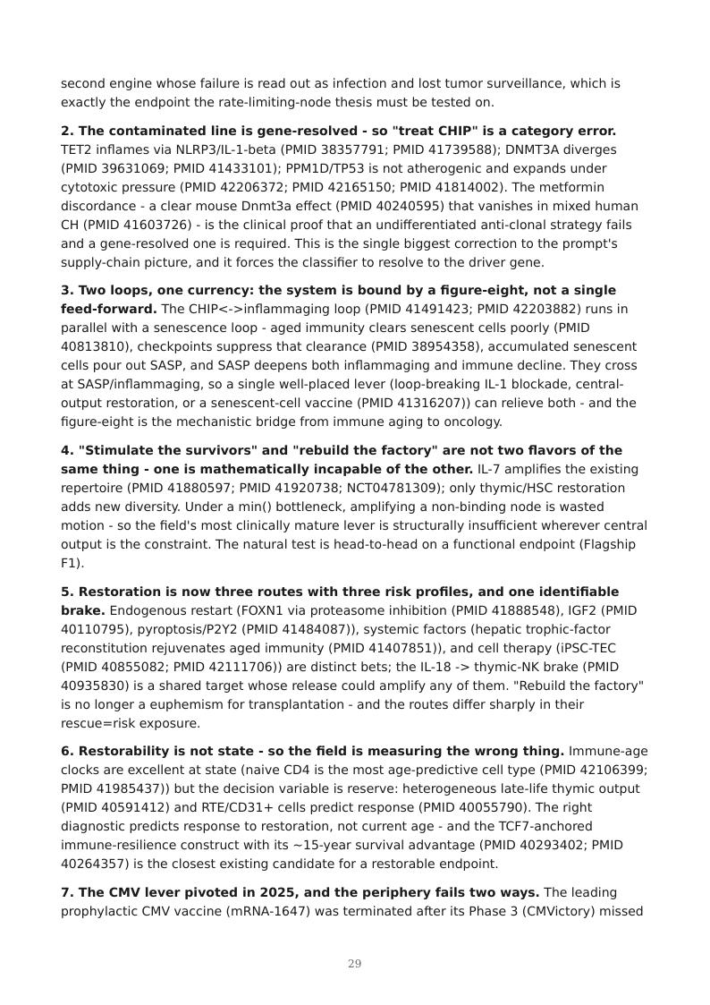 Immune Aging Supply Chain research report preview page 29