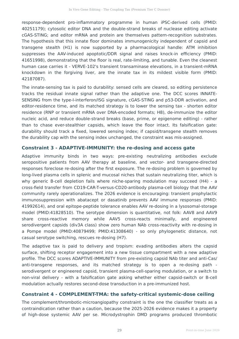 In Vivo Gene Editing research report preview page 29