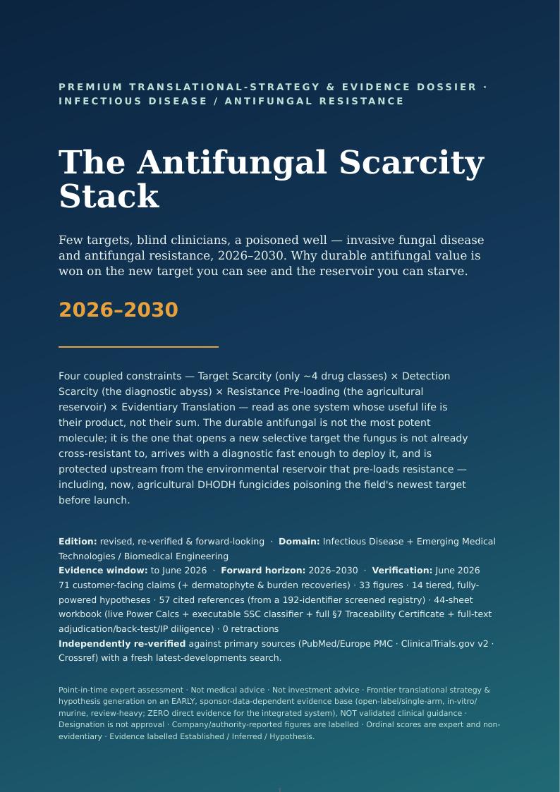 Invasive Fungal Disease & Antifungal Resistance research report preview page 1