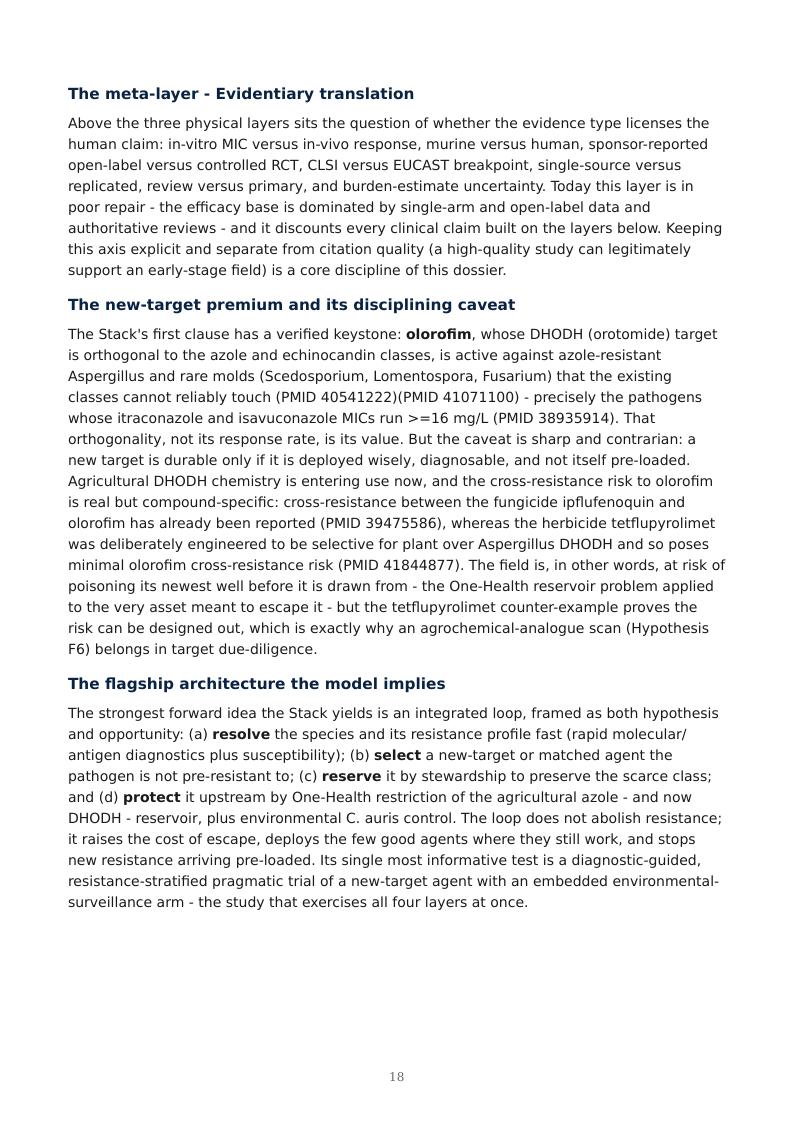 Invasive Fungal Disease & Antifungal Resistance research report preview page 18