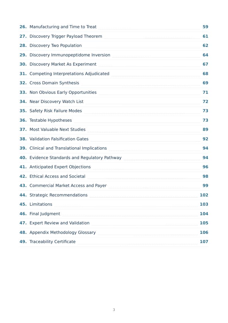 MRD-Guided Neoantigen Vaccines research report preview page 3