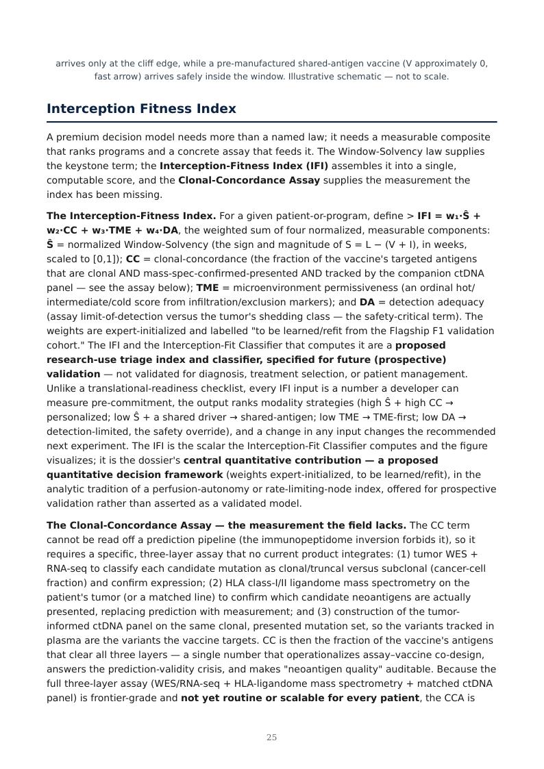 MRD-Guided Neoantigen Vaccines research report preview page 25