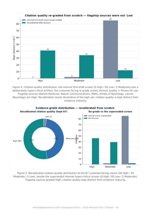 Neurodegeneration Convergence research report preview page 16