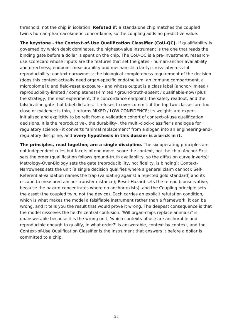 Organ-on-Chip / NAM Qualification research report preview page 25
