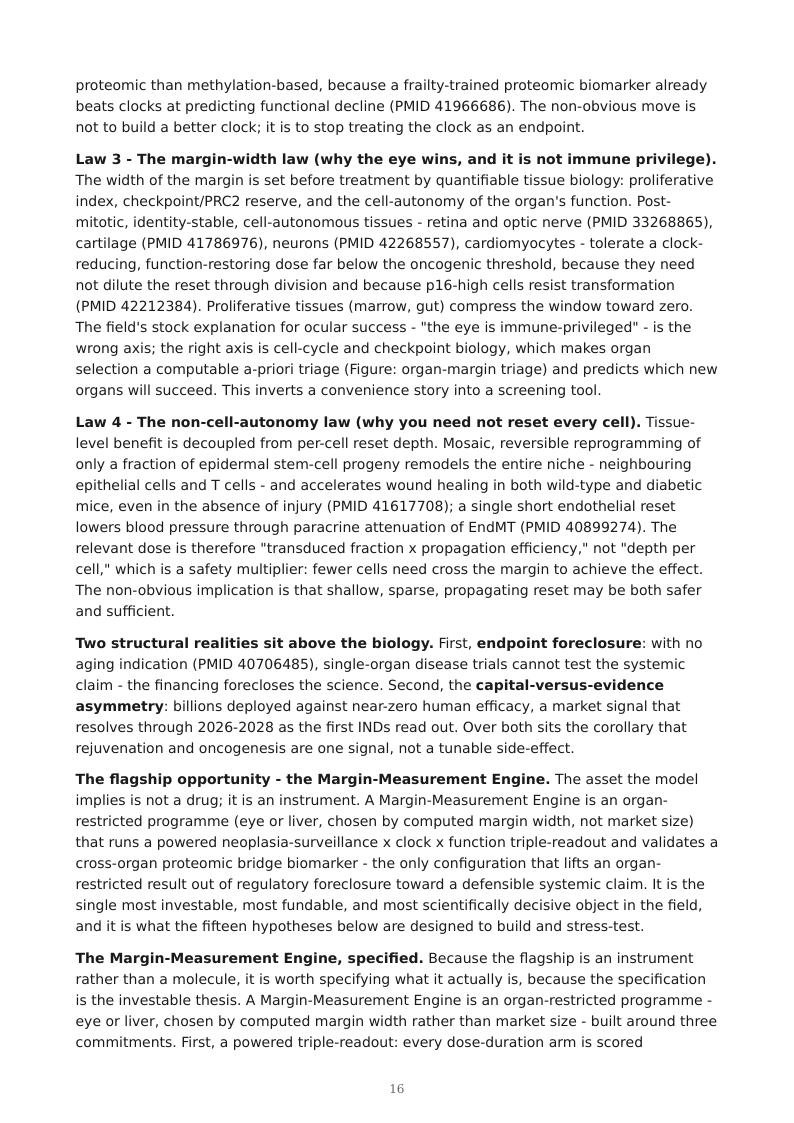 Partial Epigenetic Reprogramming research report preview page 16
