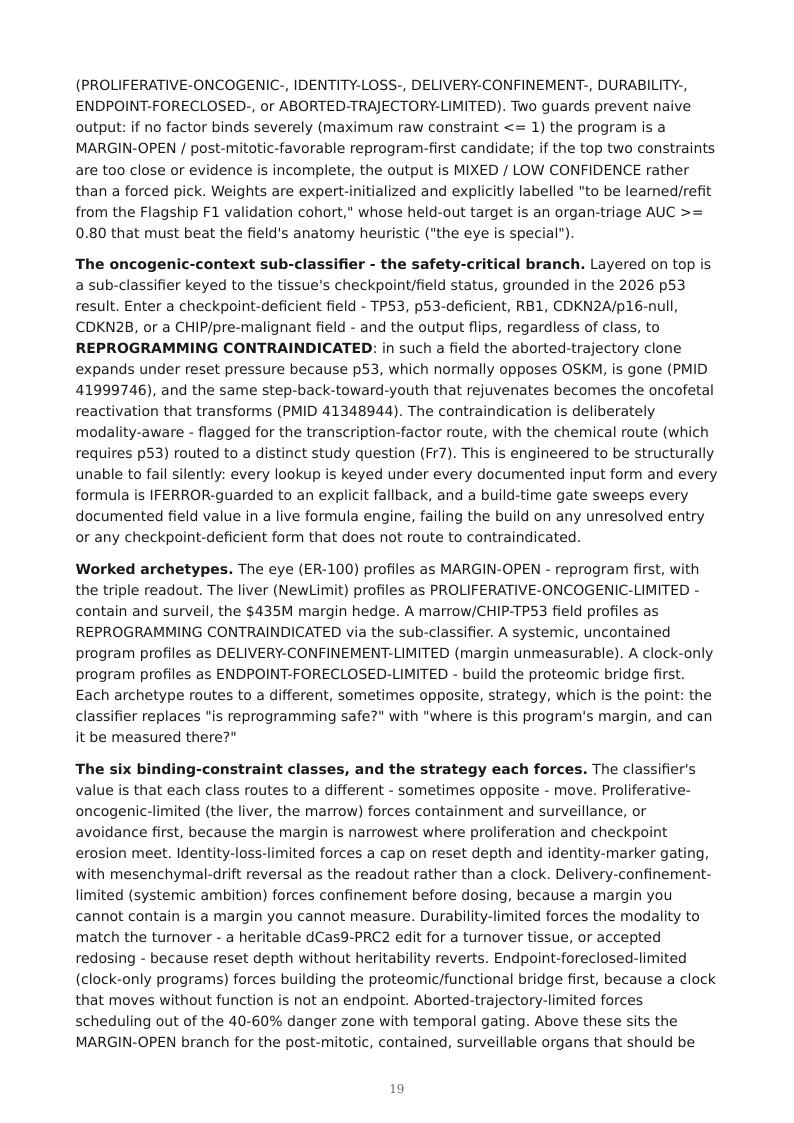 Partial Epigenetic Reprogramming research report preview page 19