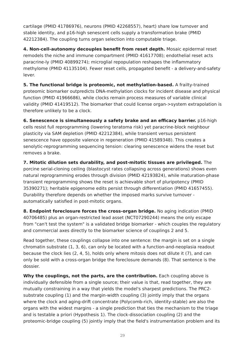 Partial Epigenetic Reprogramming research report preview page 29