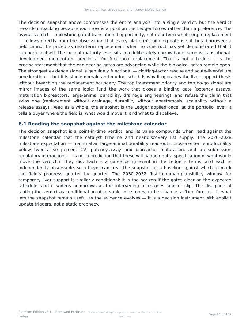 Perfusable Vascular Networks research report preview page 21