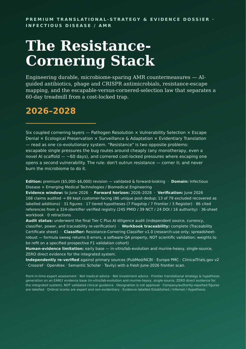 Precision AMR Countermeasures research report preview page 1