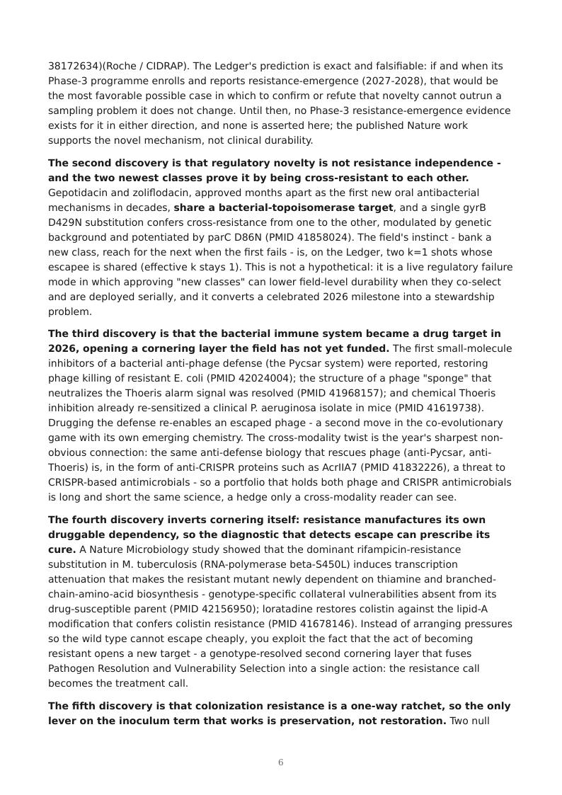 Precision AMR Countermeasures research report preview page 6