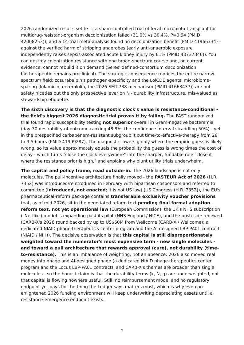 Precision AMR Countermeasures research report preview page 7
