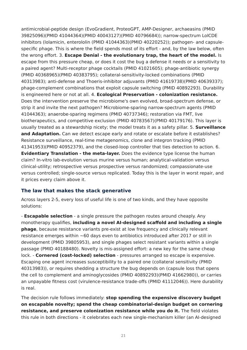 Precision AMR Countermeasures research report preview page 21