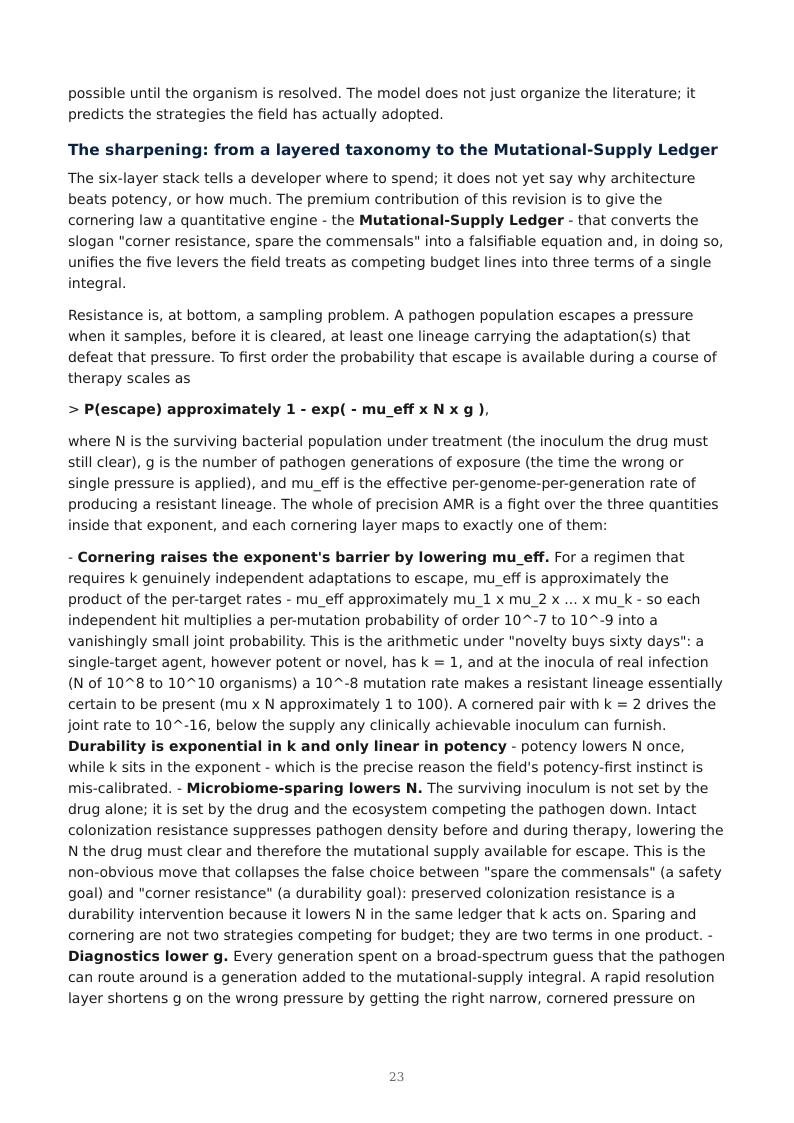 Precision AMR Countermeasures research report preview page 23