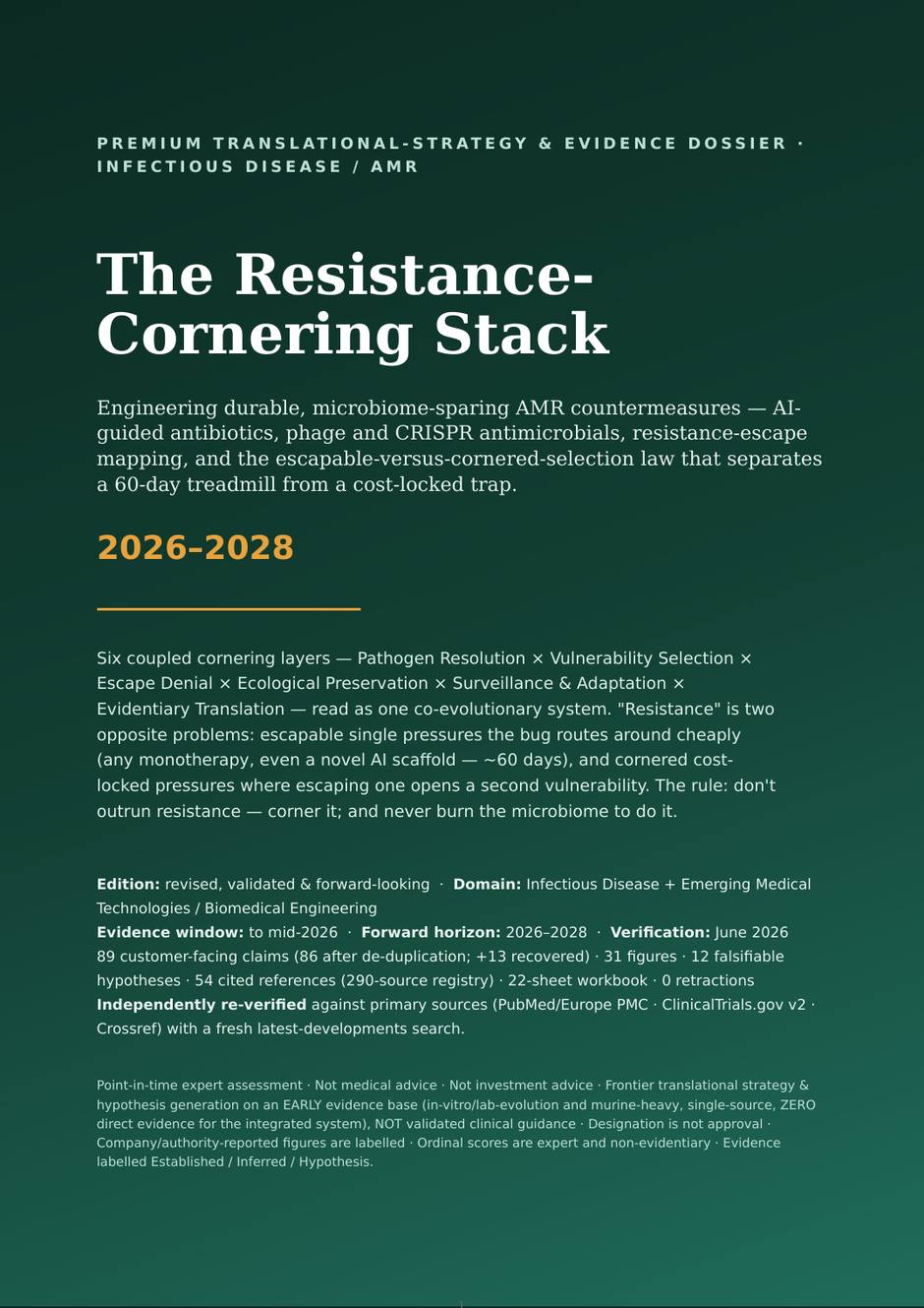 Precision AMR dossier — page 1