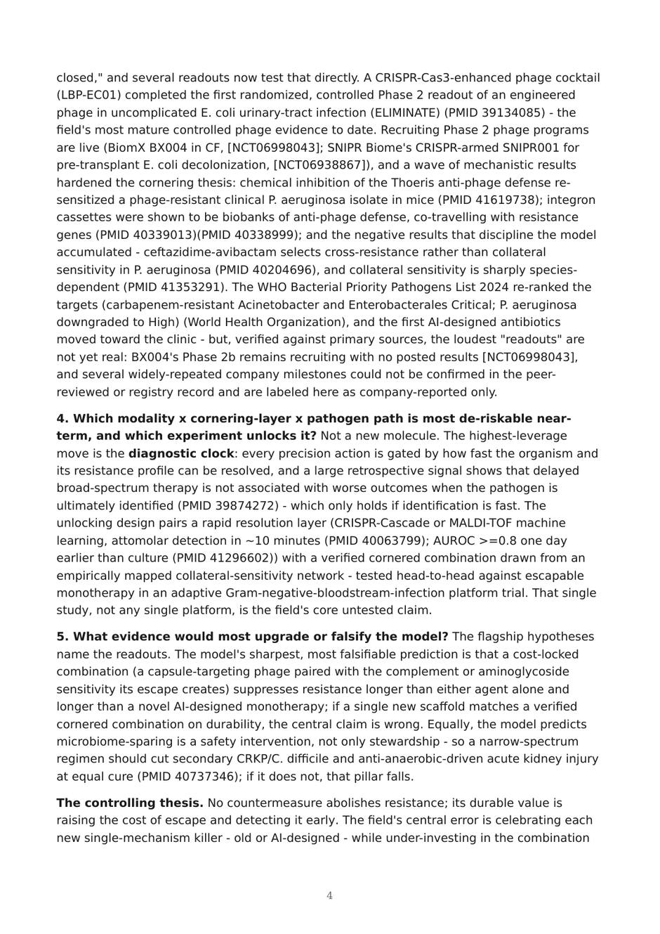 Precision AMR dossier — page 4