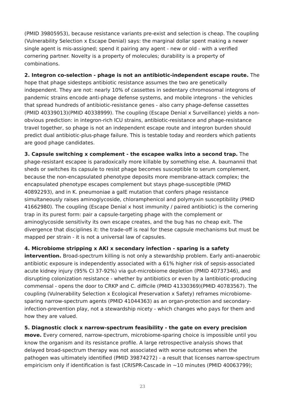 Precision AMR dossier — page 23