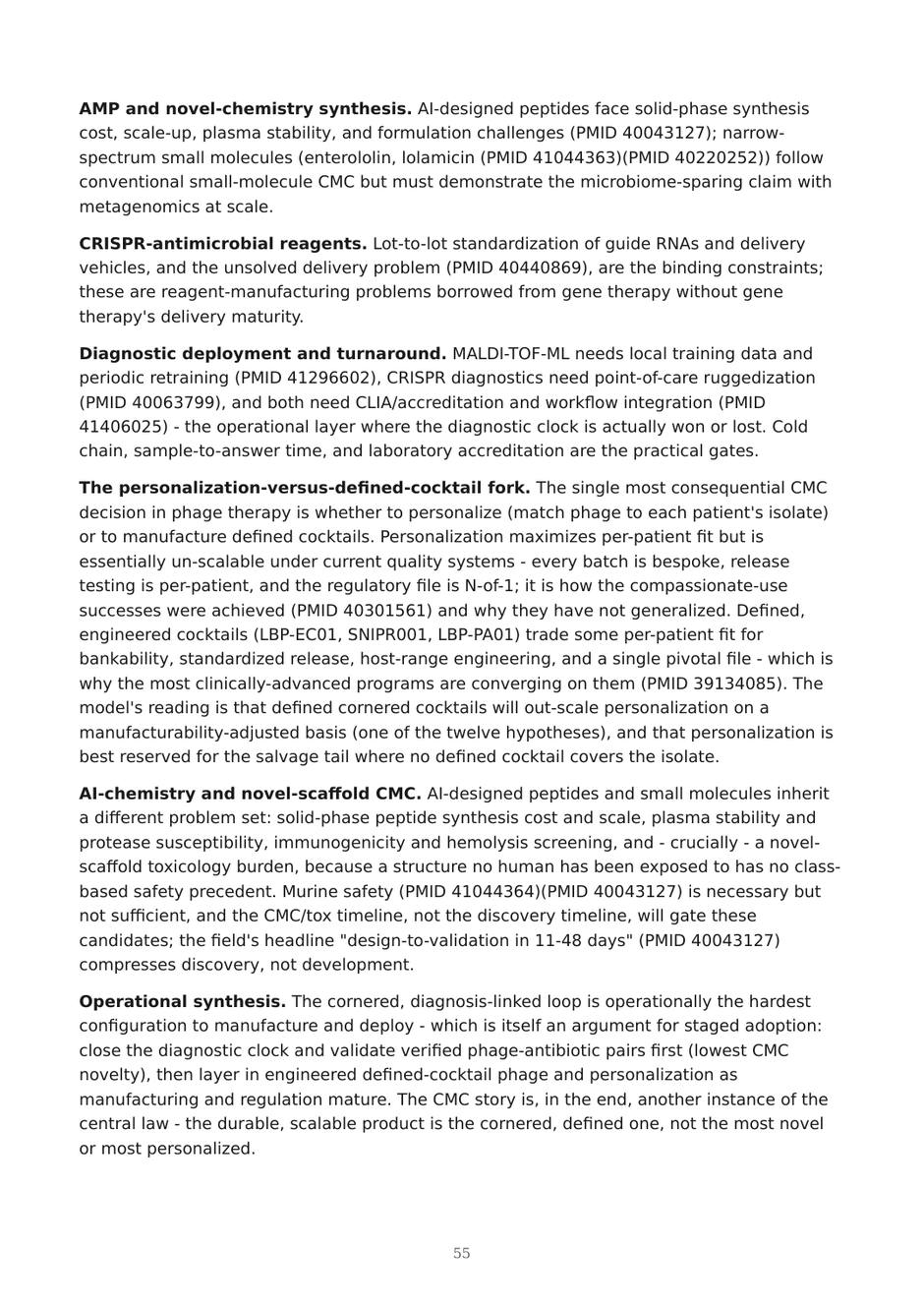 Precision AMR dossier — page 55