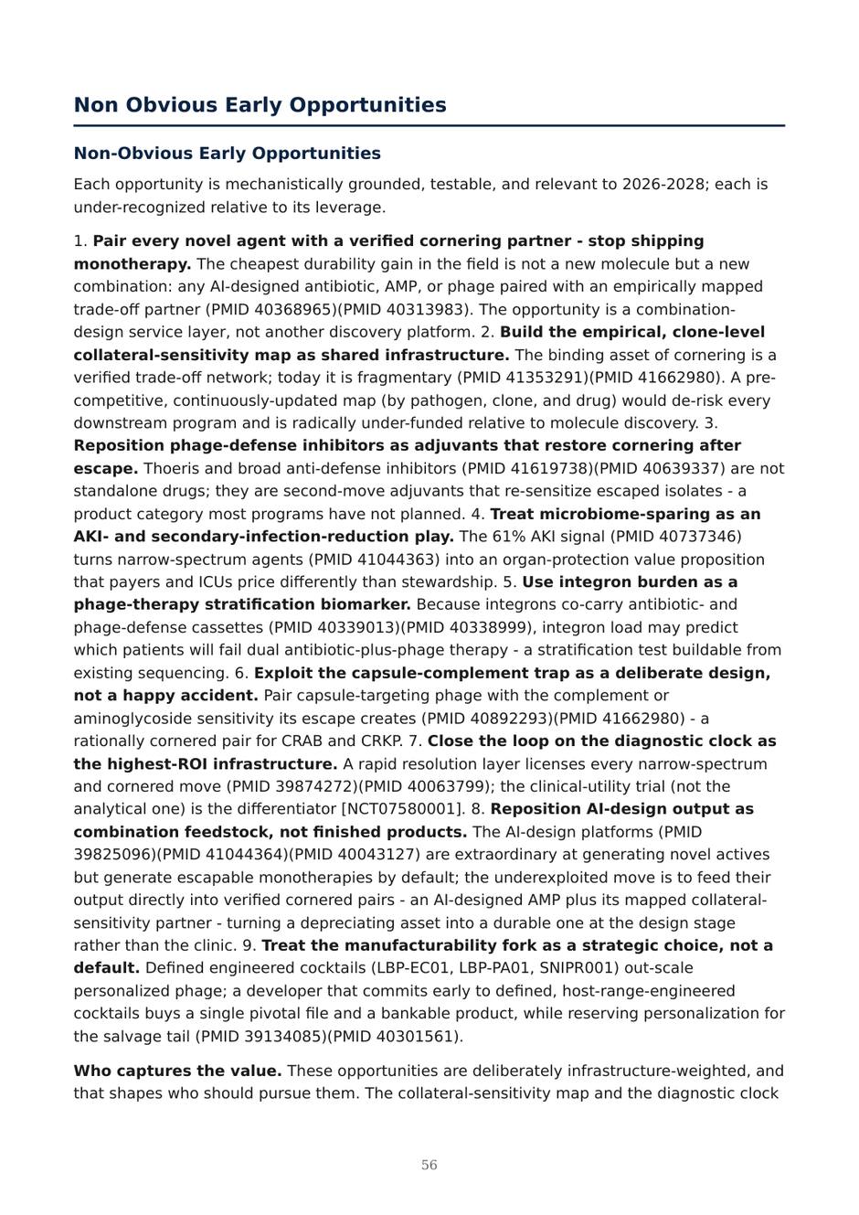 Precision AMR dossier — page 56