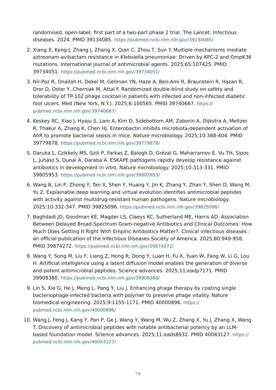 Precision AMR dossier — page 79