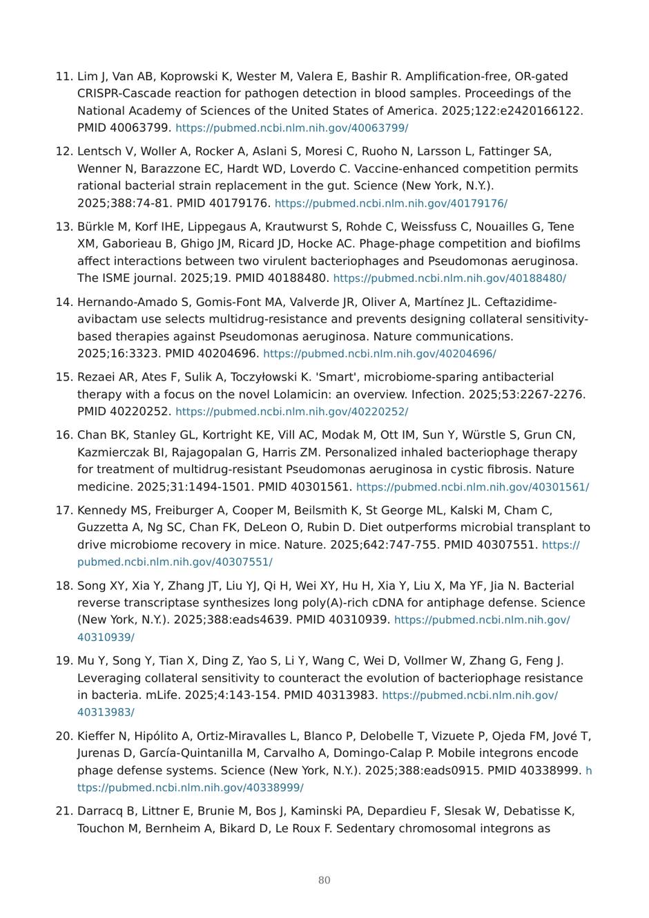 Precision AMR dossier — page 80