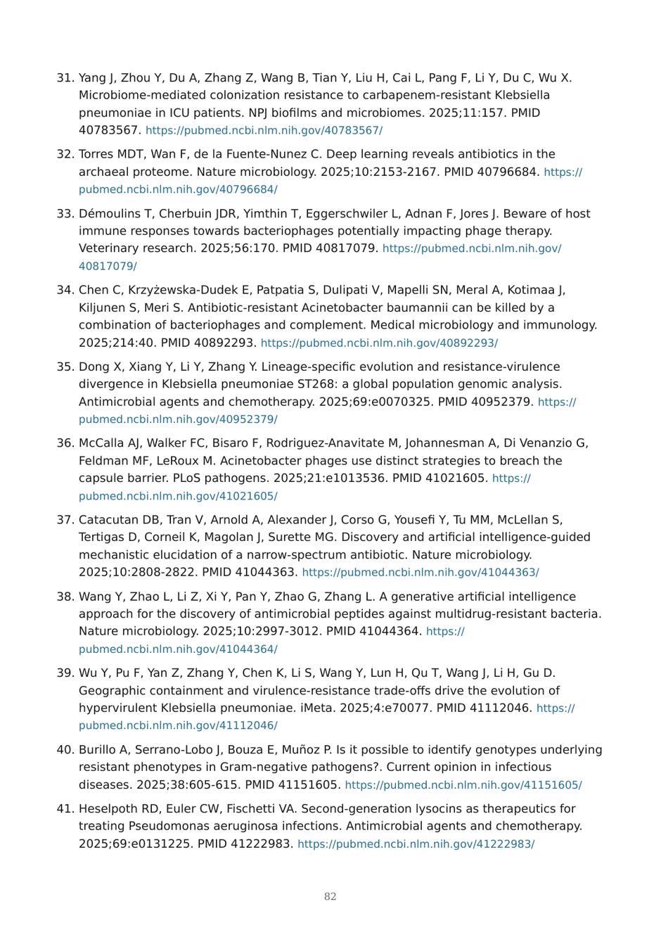 Precision AMR dossier — page 82