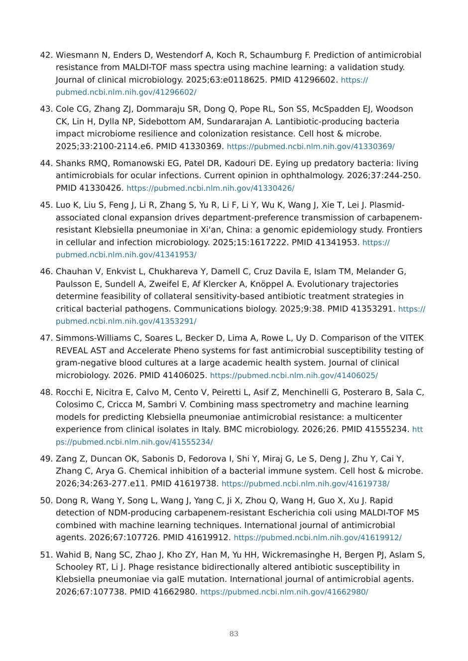 Precision AMR dossier — page 83